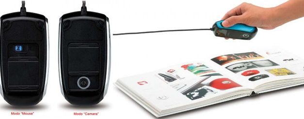 Cam Mouse: un mouse que toma fotografías, graba videos HD y lee códigos QR